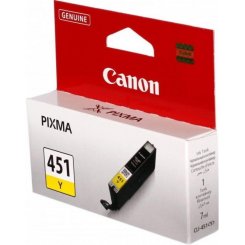 Картридж Canon CLI-451 (6526B001) Yellow