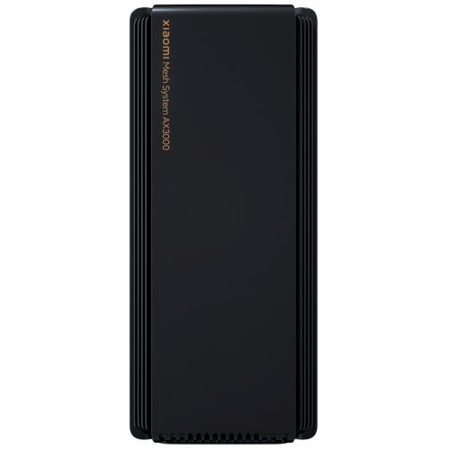 Купить Wi-Fi роутер Xiaomi Mesh System AX3000 (1-pack) (DVB4315GL) Black - цена в Харькове, Киеве, Днепре, Одессе
в интернет-магазине Telemart фото