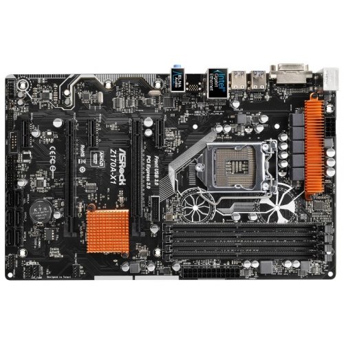 Продати Материнська плата AsRock Z170A-X1 (s1151, Intel Z170) за Trade-In у інтернет-магазині Телемарт - Київ, Дніпро, Україна фото