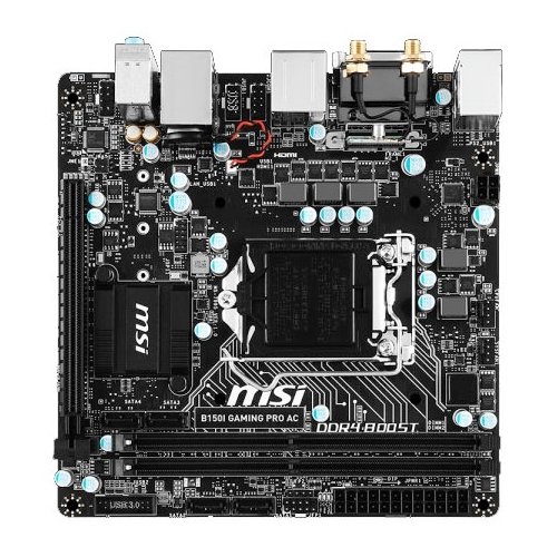 Продати Материнська плата MSI B150I GAMING PRO AC (s1151, Intel B150) за Trade-In у інтернет-магазині Телемарт - Київ, Дніпро, Україна фото