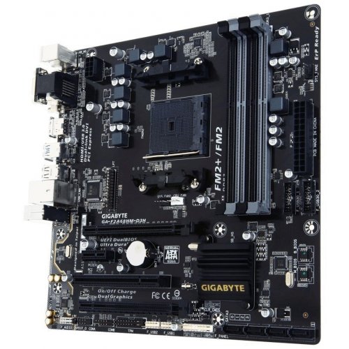 Продати Материнська плата Gigabyte GA-F2A68HM-D3H (sFM2+, AMD A68) за Trade-In у інтернет-магазині Телемарт - Київ, Дніпро, Україна фото