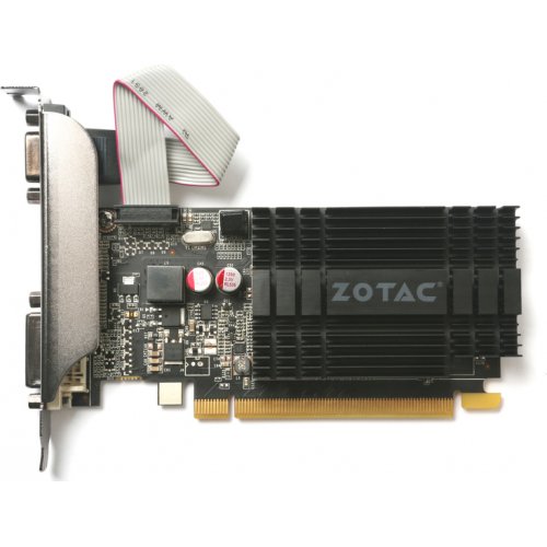 Продать Видеокарта Zotac GeForce GT 710 1024MВ (ZT-71301-20L) по Trade-In интернет-магазине Телемарт - Киев, Днепр, Украина фото