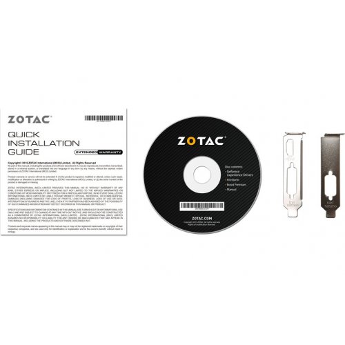Фото Відеокарта Zotac GeForce GT 710 2048MВ (ZT-71302-20L)
