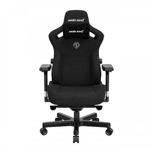 Ігрове крісло Anda Seat Kaiser 3 XL (AD12YDC-XL-01-B-CF) Black купити в Україні: Київ, Львів, Хмельницький, Тернопіль, Івано-Франківськ | Низька ціна, відгуки, характеристики від TELEMART фото