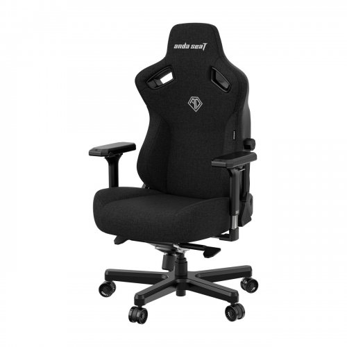 Ігрове крісло Anda Seat Kaiser 3 XL (AD12YDC-XL-01-B-CF) Black купити в Україні: Київ, Львів, Хмельницький, Тернопіль, Івано-Франківськ | Низька ціна, відгуки, характеристики від TELEMART фото