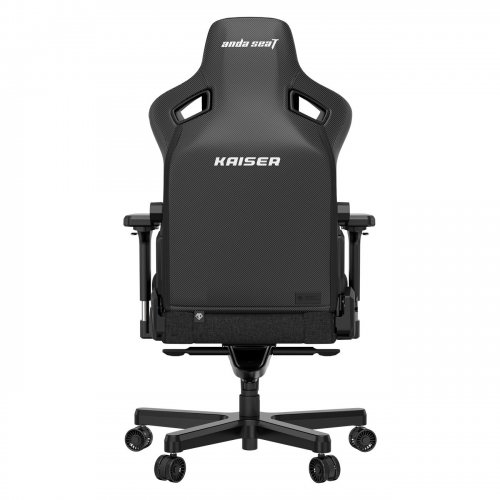 Ігрове крісло Anda Seat Kaiser 3 XL (AD12YDC-XL-01-B-CF) Black купити в Україні: Київ, Львів, Хмельницький, Тернопіль, Івано-Франківськ | Низька ціна, відгуки, характеристики від TELEMART фото