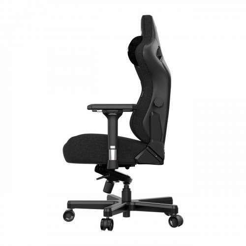 Ігрове крісло Anda Seat Kaiser 3 XL (AD12YDC-XL-01-B-CF) Black купити в Україні: Київ, Львів, Хмельницький, Тернопіль, Івано-Франківськ | Низька ціна, відгуки, характеристики від TELEMART фото