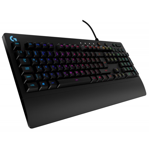 Купити Клавіатура Logitech G213 Prodigy RGB Gaming (920-008093) Black - ціна в Києві, Львові, Вінниці, Хмельницькому, Франківську, Україні | інтернет-магазин TELEMART.UA фото