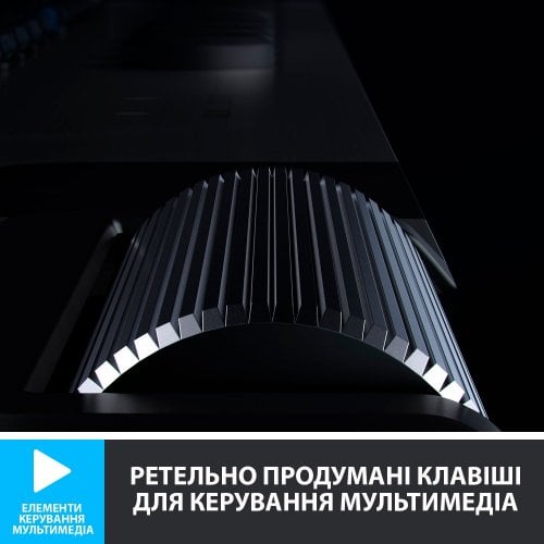 Купить Клавиатура Logitech G815 RGB Mechanical Tactile (920-008992) Black - цена в Харькове, Киеве, Днепре, Одессе
в интернет-магазине Telemart фото