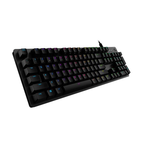Клавіатура Logitech G512 RGB Mechanical GX Blue (920-008946) Carbon купити в Україні: Київ, Львів, Хмельницький, Тернопіль, Івано-Франківськ | Низька ціна, відгуки, характеристики від TELEMART фото