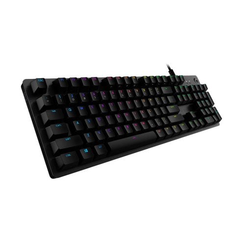 Купить Клавиатура Logitech G512 RGB Mechanical GX Brown (920-009352) Carbon - цена в Харькове, Киеве, Днепре, Одессе
в интернет-магазине Telemart фото