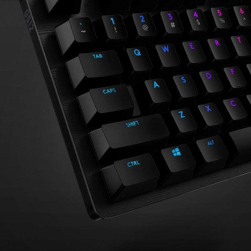 Купить Клавиатура Logitech G512 RGB Mechanical GX Brown (920-009352) Carbon - цена в Харькове, Киеве, Днепре, Одессе
в интернет-магазине Telemart фото