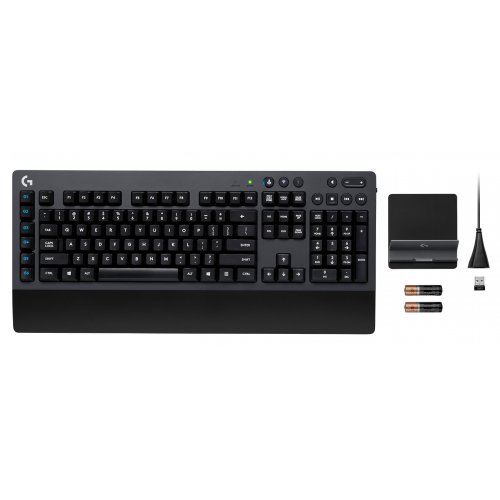 Клавіатура Logitech G613 Mechanical Romer-G Tactile (920-008393) Black купити в Україні: Київ, Львів, Хмельницький, Тернопіль, Івано-Франківськ | Низька ціна, відгуки, характеристики від TELEMART фото