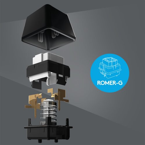 Клавіатура Logitech G613 Mechanical Romer-G Tactile (920-008393) Black купити в Україні: Київ, Львів, Хмельницький, Тернопіль, Івано-Франківськ | Низька ціна, відгуки, характеристики від TELEMART фото