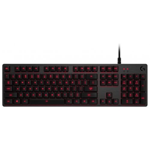 Купити Клавіатура Logitech G413 Mechanical Romer-G Tactile (920-008310) Carbon - ціна в Києві, Львові, Вінниці, Хмельницькому, Франківську, Україні | інтернет-магазин TELEMART.UA фото