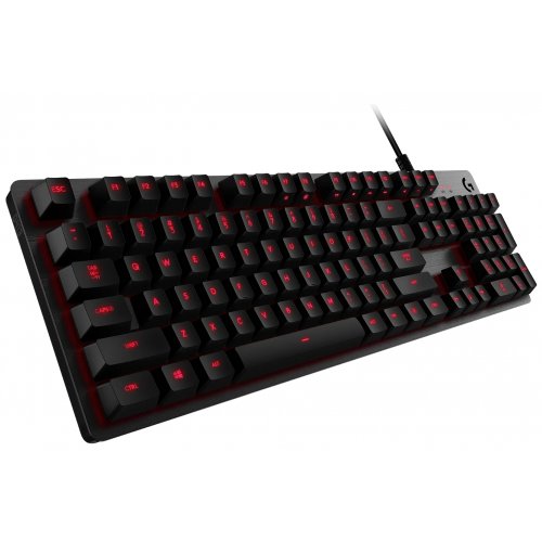 Купити Клавіатура Logitech G413 Mechanical Romer-G Tactile (920-008310) Carbon - ціна в Києві, Львові, Вінниці, Хмельницькому, Франківську, Україні | інтернет-магазин TELEMART.UA фото