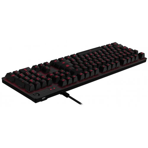Купити Клавіатура Logitech G413 Mechanical Romer-G Tactile (920-008310) Carbon - ціна в Києві, Львові, Вінниці, Хмельницькому, Франківську, Україні | інтернет-магазин TELEMART.UA фото