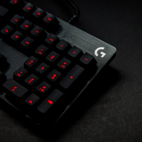 Купити Клавіатура Logitech G413 Mechanical Romer-G Tactile (920-008310) Carbon - ціна в Києві, Львові, Вінниці, Хмельницькому, Франківську, Україні | інтернет-магазин TELEMART.UA фото