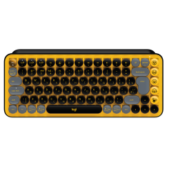 Клавиатура Logitech POP Keys Wireless GX Brown (920-010735) Blast Yellow