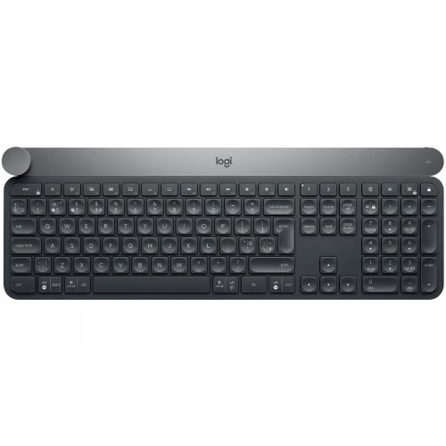 Клавиатура Logitech CRAFT Wireless (920-008504) Black купить в Украине: Киев, Днепр, Харьков, Одесса  | Низкая цена, отзывы, характеристики от TELEMART фото