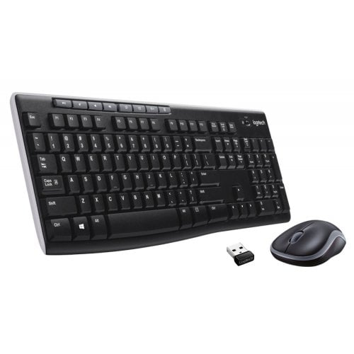 Купити Комплект Logitech MK270 Wireless Combo (920-004508) Black - ціна в Києві, Львові, Вінниці, Хмельницькому, Франківську, Україні | інтернет-магазин TELEMART.UA фото