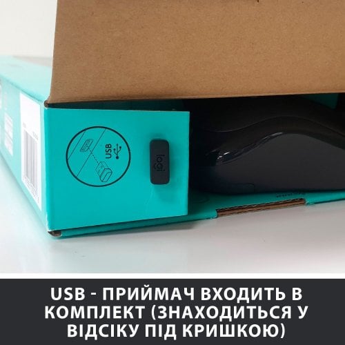 Купити Комплект Logitech MK270 Wireless Combo (920-004508) Black - ціна в Києві, Львові, Вінниці, Хмельницькому, Франківську, Україні | інтернет-магазин TELEMART.UA фото