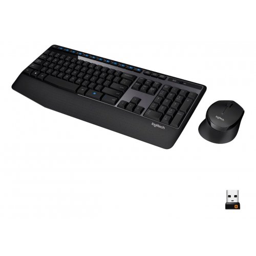 Купить Комплект Logitech MK345 Wireless Combo (920-006489) Black - цена в Харькове, Киеве, Днепре, Одессе
в интернет-магазине Telemart фото