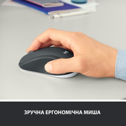 Купити Комплект Logitech MK540 Advanced Wireless Combo (920-008685) Black - ціна в Києві, Львові, Вінниці, Хмельницькому, Франківську, Україні | інтернет-магазин TELEMART.UA фото