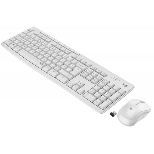 Купити Комплект Logitech MK295 Silent Wireless Combo (920-009824) Off-White - ціна в Києві, Львові, Вінниці, Хмельницькому, Франківську, Україні | інтернет-магазин TELEMART.UA фото