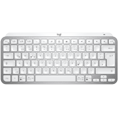 Фото Клавіатура Logitech MX Keys Mini Wireless Illuminated (920-010499) Pale Grey