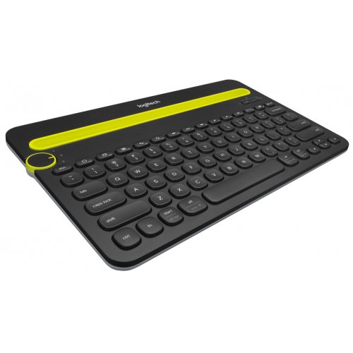 Купити Клавіатура Logitech K480 Multi-Device Bluetooth (920-006366) Black - ціна в Києві, Львові, Вінниці, Хмельницькому, Франківську, Україні | інтернет-магазин TELEMART.UA фото
