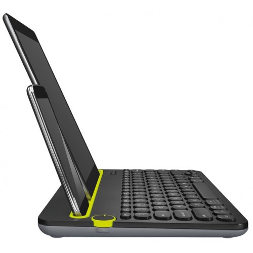 Купити Клавіатура Logitech K480 Multi-Device Bluetooth (920-006366) Black - ціна в Києві, Львові, Вінниці, Хмельницькому, Франківську, Україні | інтернет-магазин TELEMART.UA фото