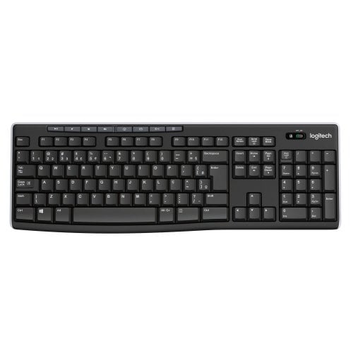 Купить Клавиатура Logitech K270 Wireless (920-003738) Black - цена в Харькове, Киеве, Днепре, Одессе
в интернет-магазине Telemart фото