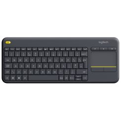 Клавіатура Logitech K400 Plus Wireless Touch (920-007145) Black