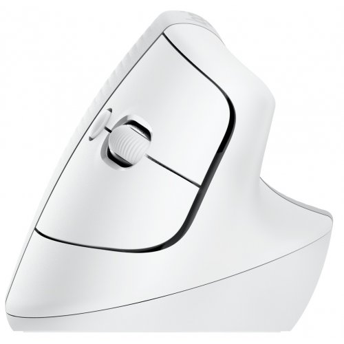 Photo Mouse Logitech Lift for Mac Vertical Ergonomic (910-006477) Off-White