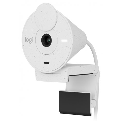 Купить Веб-камера Logitech Brio 300 (960-001442) Off-White - цена в Харькове, Киеве, Днепре, Одессе
в интернет-магазине Telemart фото