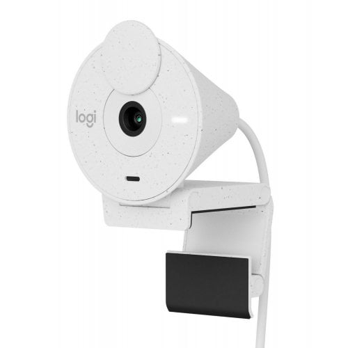 Купить Веб-камера Logitech Brio 300 (960-001442) Off-White - цена в Харькове, Киеве, Днепре, Одессе
в интернет-магазине Telemart фото