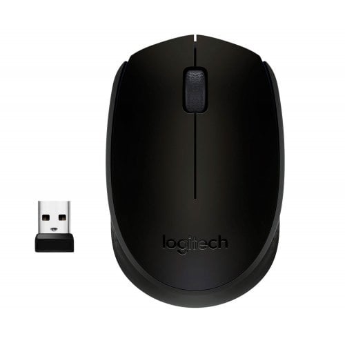 Купить Мышка Logitech Wireless Mouse M171 Black - цена в Харькове, Киеве, Днепре, Одессе
в интернет-магазине Telemart фото