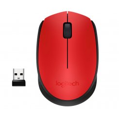 Миша Logitech Wireless Mouse M171 Red