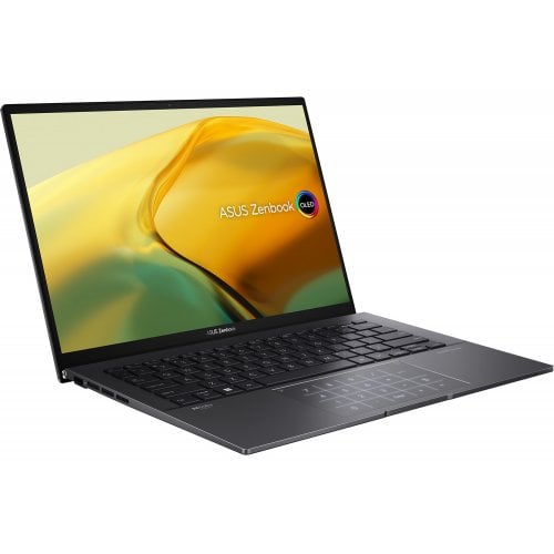 Продати Ноутбук Asus Zenbook 14 OLED UM3402YA-KM175W (90NB0W95-M00D30) Jade Black за Trade-In у інтернет-магазині Телемарт - Київ, Дніпро, Україна фото