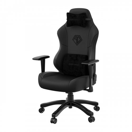 Ігрове крісло Anda Seat Phantom 3 L (AD18Y-06-B-PV/C-B01) Black купити в Україні: Київ, Львів, Хмельницький, Тернопіль, Івано-Франківськ | Низька ціна, відгуки, характеристики від TELEMART фото