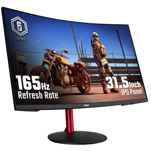 Продати Монітор Acer 31.5" Nitro XZ322QU P (UM.JX2EE.P04) Black за Trade-In у інтернет-магазині Телемарт - Київ, Дніпро, Україна фото