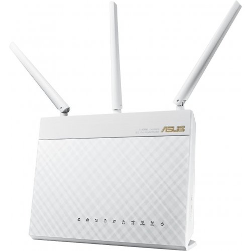 Купить Wi-Fi роутер Asus RT-AC68U Ai Mesh Router White - цена в Харькове, Киеве, Днепре, Одессе
в интернет-магазине Telemart фото