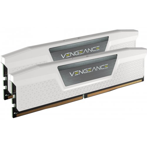 Фото ОЗУ Corsair DDR5 32GB (2x16GB) 5600Mhz Vengeance White (CMK32GX5M2B5600C36W)