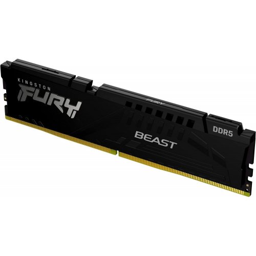 Photo RAM Kingston DDR5 32GB 6000Mhz FURY Beast Black (KF560C40BB-32)