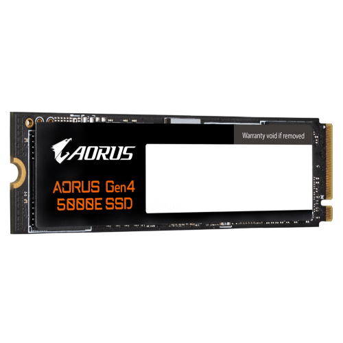 Фото SSD-диск Gigabyte AORUS Gen4 5000E 3D NAND TLC 500GB M.2 (2280 PCI-E) NVMe 1.4 (AG450E500G-G)