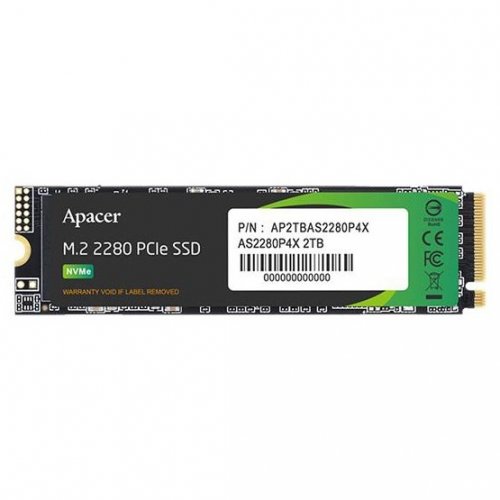 Photo SSD Drive Apacer AS2280P4X 3D NAND 2TB M.2 (2280 PCI-E) NVMe x4 (AP2TBAS2280P4X-1)