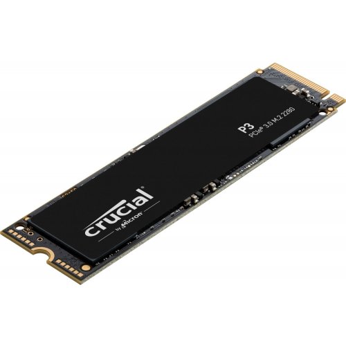 SSD-диск Crucial P3 3D NAND 1TB M.2 (2280 PCI-E) (CT1000P3SSD8T) купити з перевіркою сумісності: огляд, характеристики, ціна у Києві, Львові, Вінниці, Хмельницькому, Івано-Франківську, Україні | інтернет-магазин TELEMART.UA фото