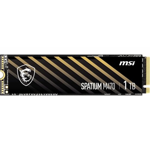 Продати SSD-диск MSI SPATIUM M470 3D NAND TLC 1TB M.2 (2280 PCI-E) (S78-440L900-P83) за Trade-In у інтернет-магазині Телемарт - Київ, Дніпро, Україна фото