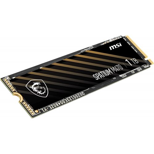 Продати SSD-диск MSI SPATIUM M470 3D NAND TLC 1TB M.2 (2280 PCI-E) (S78-440L900-P83) за Trade-In у інтернет-магазині Телемарт - Київ, Дніпро, Україна фото